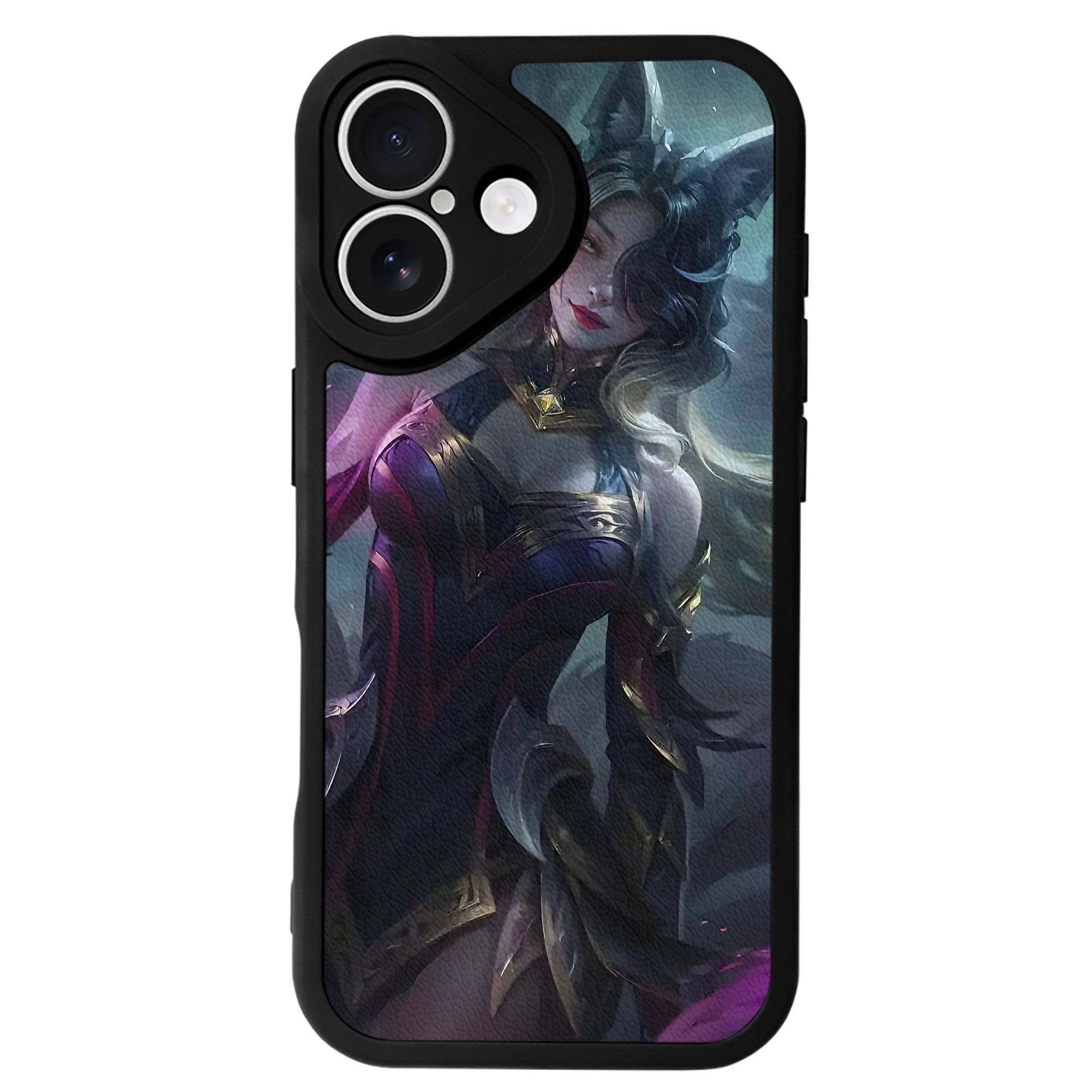 リーグ・オブ・レジェンド League of Legends LOL 【iPhone 16シリーズ対応】シリコンスマホケース（レザー調） 材質：シリコン